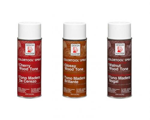 Craft & Millinery Supplies -- Trish Millinery- design master wood tone spray