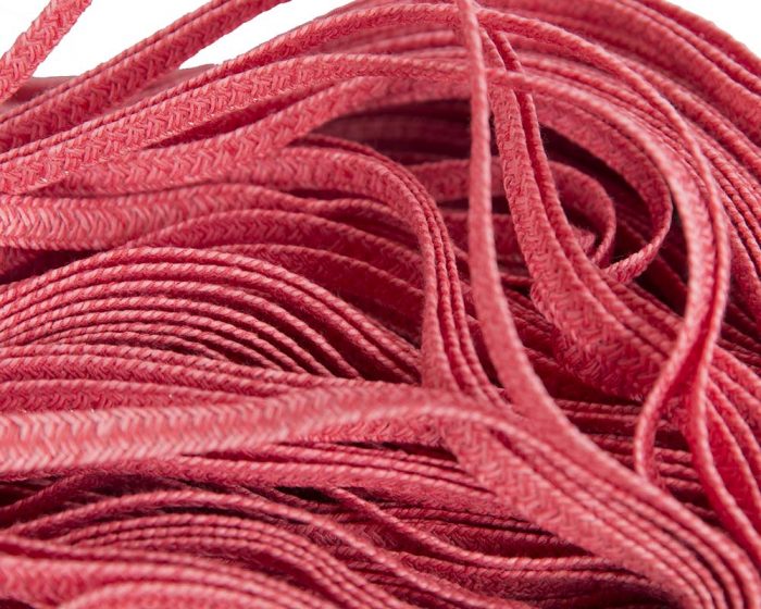 Light Red paper braid 8mm - Image 2