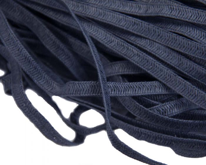 Navy paper braid 8mm - Image 2