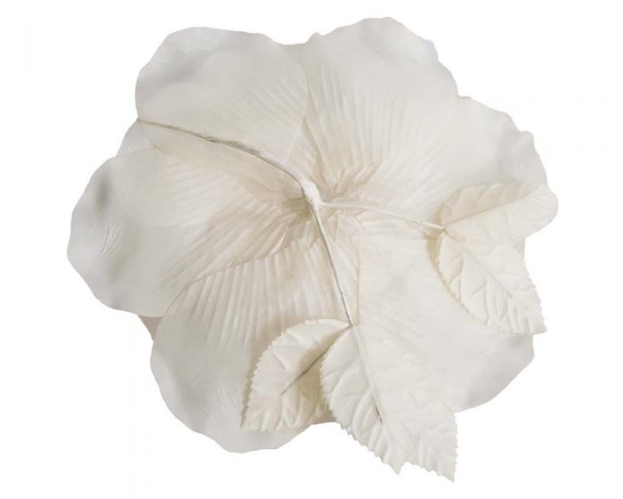 Large ivory rose flower - Image 3