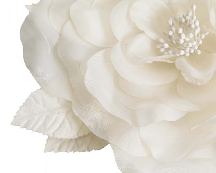 Large ivory rose flower - Image 2