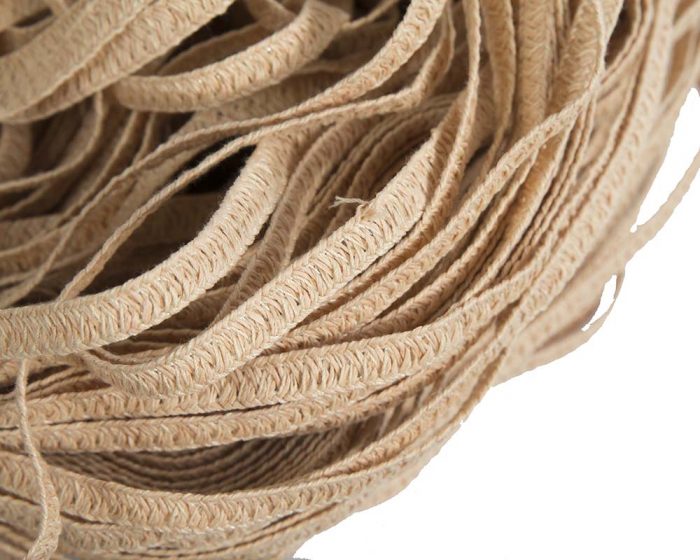 Natural woven paper braid 8mm wide - Image 2