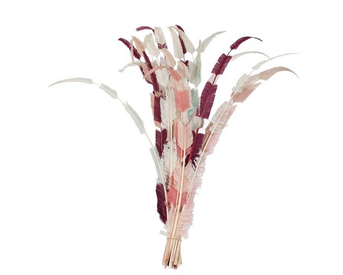 Long Stripped Ostrich Feather (many colors)