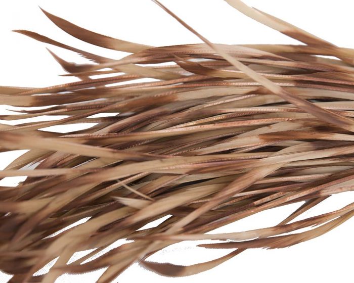 Coffee Coloured Biot Feather Bunch - Image 2