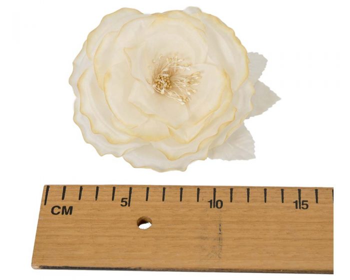 Large Silk Rose Flowers for Millinery Hat Making - Image 2