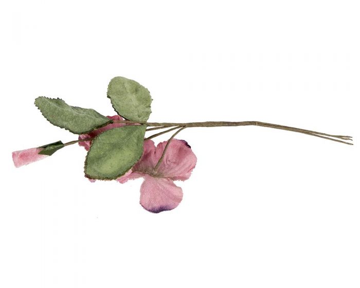 Small velvet millinery flower bunch - Image 7