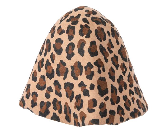 Felt Cone Hood - Animal Print - Image 4