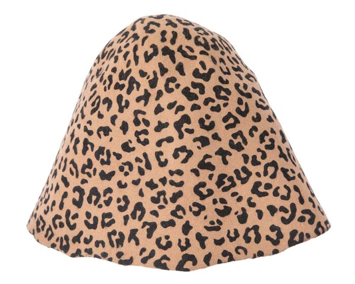 Felt Cone Hood - Animal Print - Image 2