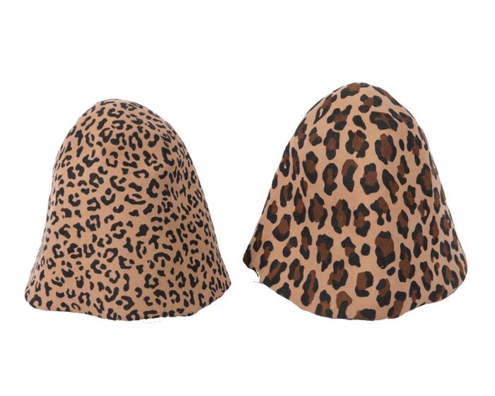 Felt Cone Hood - Animal Print