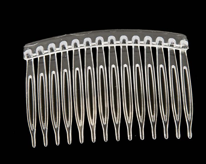 7cm wide platic millinery comb