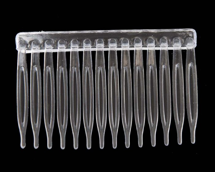 7cm wide platic millinery comb - Image 2