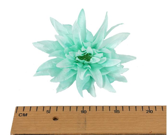 Large Chrysanthemum Fabric  Millinery Flower - Image 10