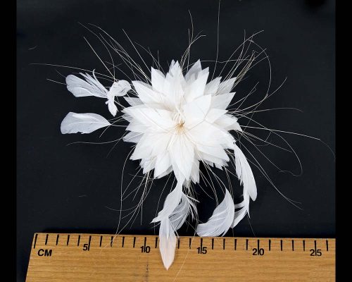 Craft & Millinery Supplies -- Trish Millinery- FL61 white