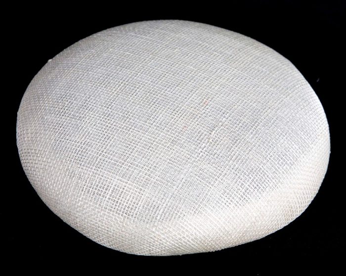 Sinamay round hat fascinator base - Image 6