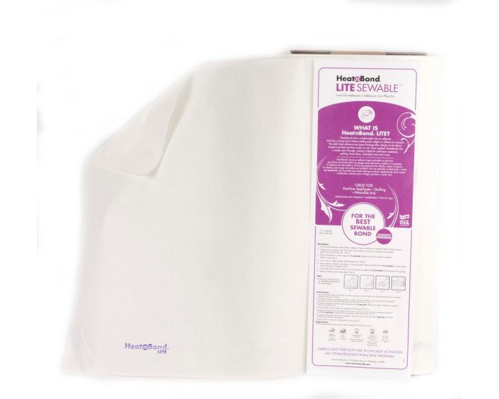 Heat n Bond LIte Iron On SEWABLE Fusible Adhesive for Applique  43cm wide