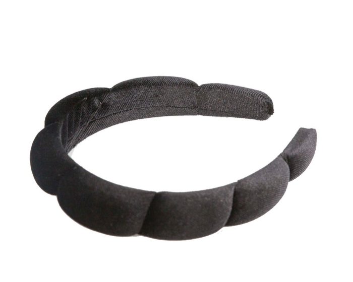 Velvet covered puffy headband - Image 7