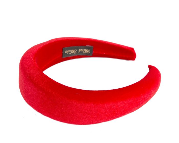 Velvet covered puffy headband - Image 6