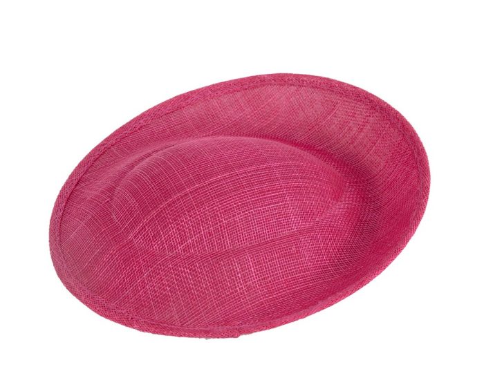 Elegant sinamay plate fascinator base - Image 8