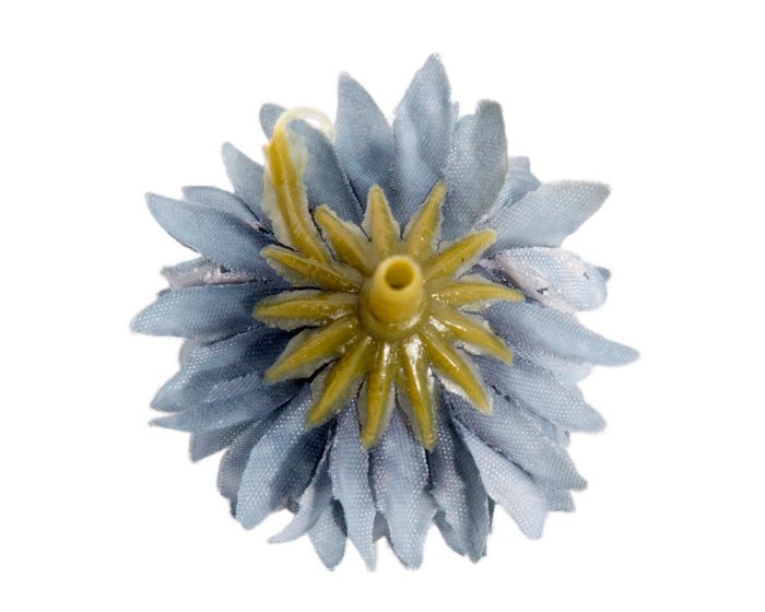 Small blue artificial flower (pack of 5) - Image 3