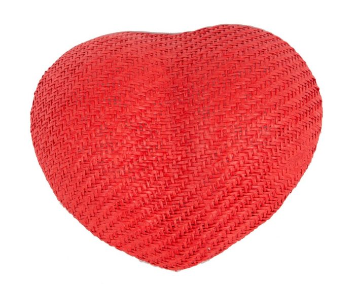 Heart shaped fascinator base - Image 7