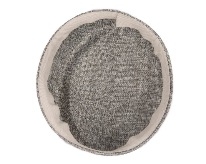 Linen stewardess pillbox fascinator base - Image 4