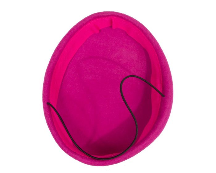 Felt pillbox hat fascinator base - Image 7