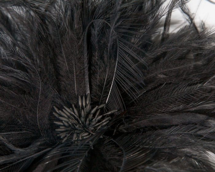 Ostrich fringe Feather Bunch Broche - Image 15